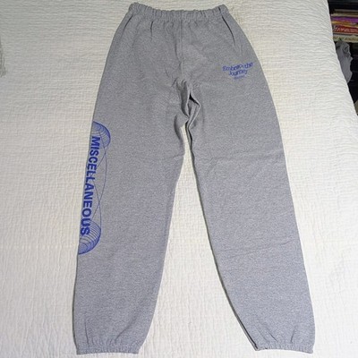 NEW Nomad Misc. Fleece Joggers Size Small Gray Embrace The Journey Design Studio