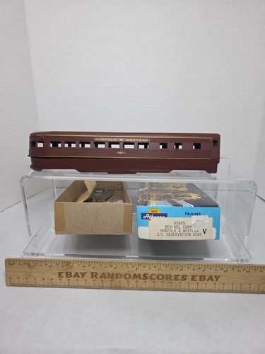 Coche de observación aerodinámico Athearn escala HO 5835 Norfolk y Western 581 nuevo de stock | Zustand: New