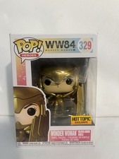 Funko Pop! Vinilo: DC Universe - Wonder Woman Golden Armor Shield (metálico) -...