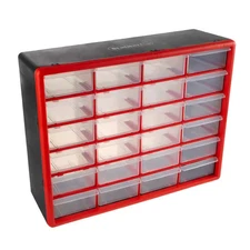 24-Compartment Small Parts Organizer