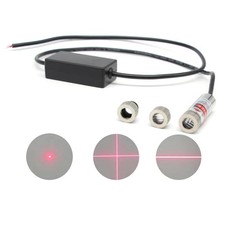 650nm 5mW 100mW 5-24V Adjustable Laser Module Marking Line Positioning Tool