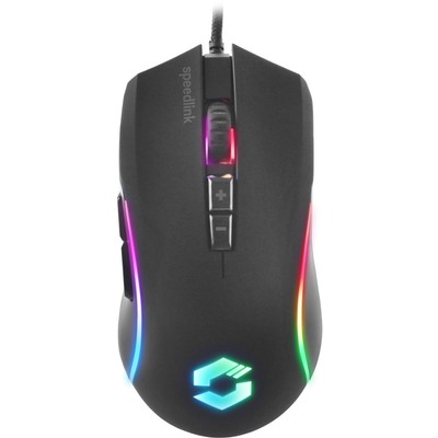 Speedlink Zavos Gaming Maus Kabelgebunden Schwarz SL-680022-RRBK (4027301551082)