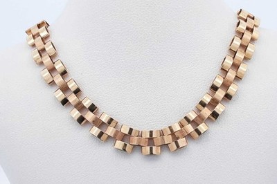10k Yellow Gold Watch Band Style Chain Necklace 17.5 Grams 21.5 Inch Eb0426srxde