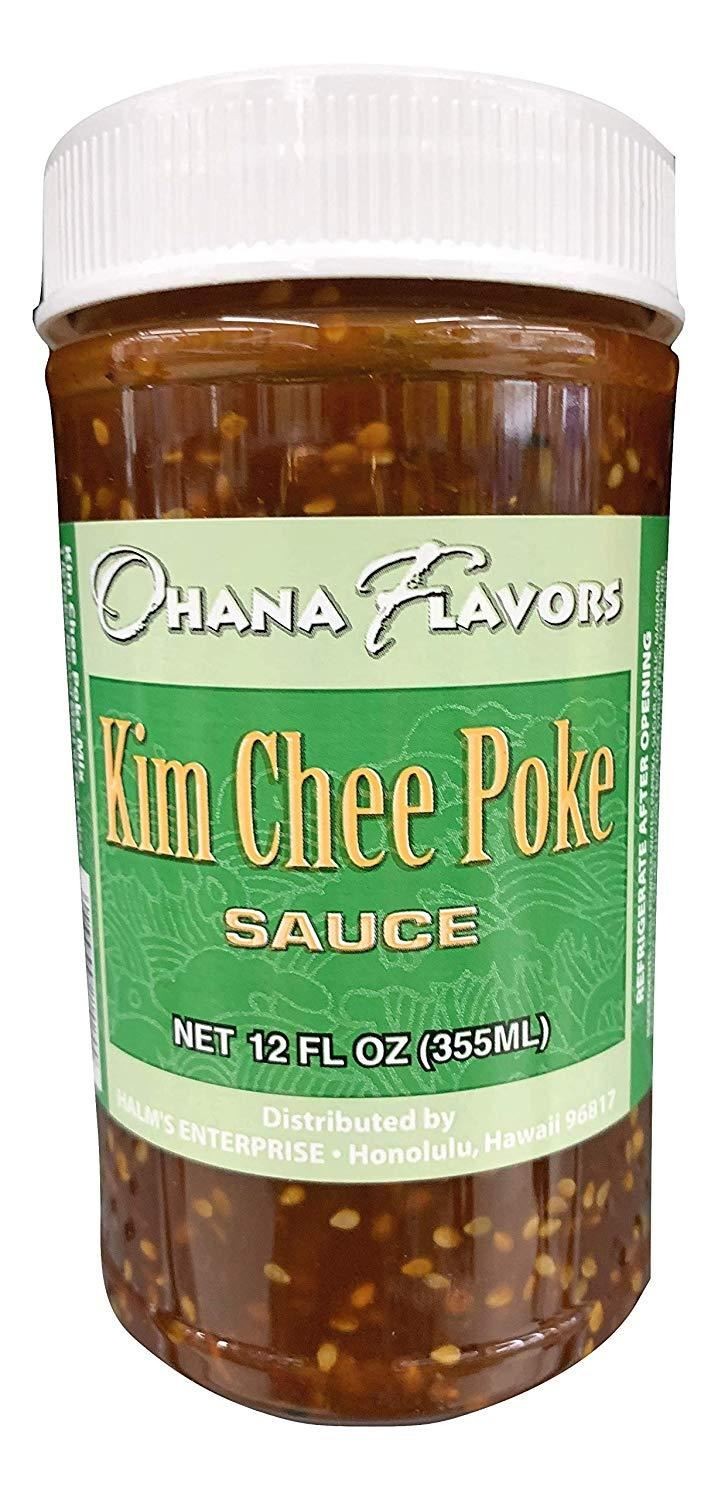 Salsa Poke hawaiana Ohana Flavors (elige entre Kim Chee o Shoyu)