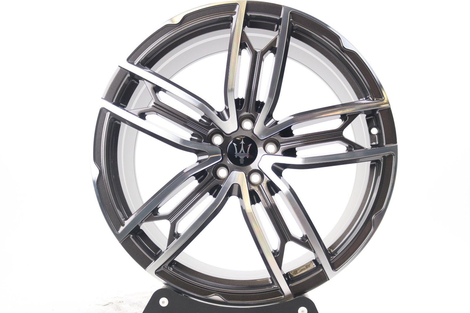 21" Staggered FORGED Maserati Rims Wheels Set of 4 21x9 21x10.5 5x114.3