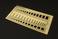 Hauler Models SCRIBING TEMPLATES FOR RECTANGLES w/SHARP CORNERS Photo Etch Set