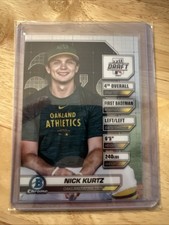 Nick Kurtz 2024 Bowman Chrome Draft Night Rookie Rc