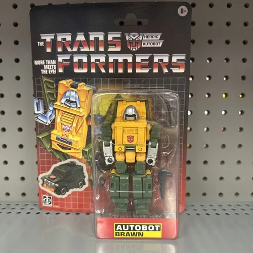 Transformers Brawn G1 Retro Walmart Exclusive Figure: New, Factory Sealed