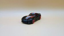 2016 HOT WHEELS 2013 DODGE VIPER SRT BLACK 1:64 DIECAST 2 3/4" CAR W/ RED & GRAY