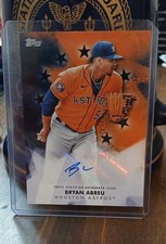 2024 Topps Series 1 - Baseball Stars Autographs Bryan Abreu #BSA-BA 76/199 