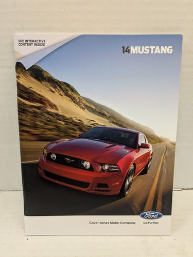 Original 2014 Ford Mustang Sales Brochure 14 Shelby GT500 V6 GT Premium - Picture 1 of 7