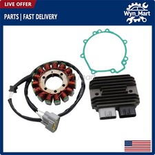 NEW MAGNETO COIL STATOR+VOLTAGE REGULATOR REC...