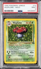 1999 POKEMON JUNGLE #15 VILEPLUME-HOLO PSA 9