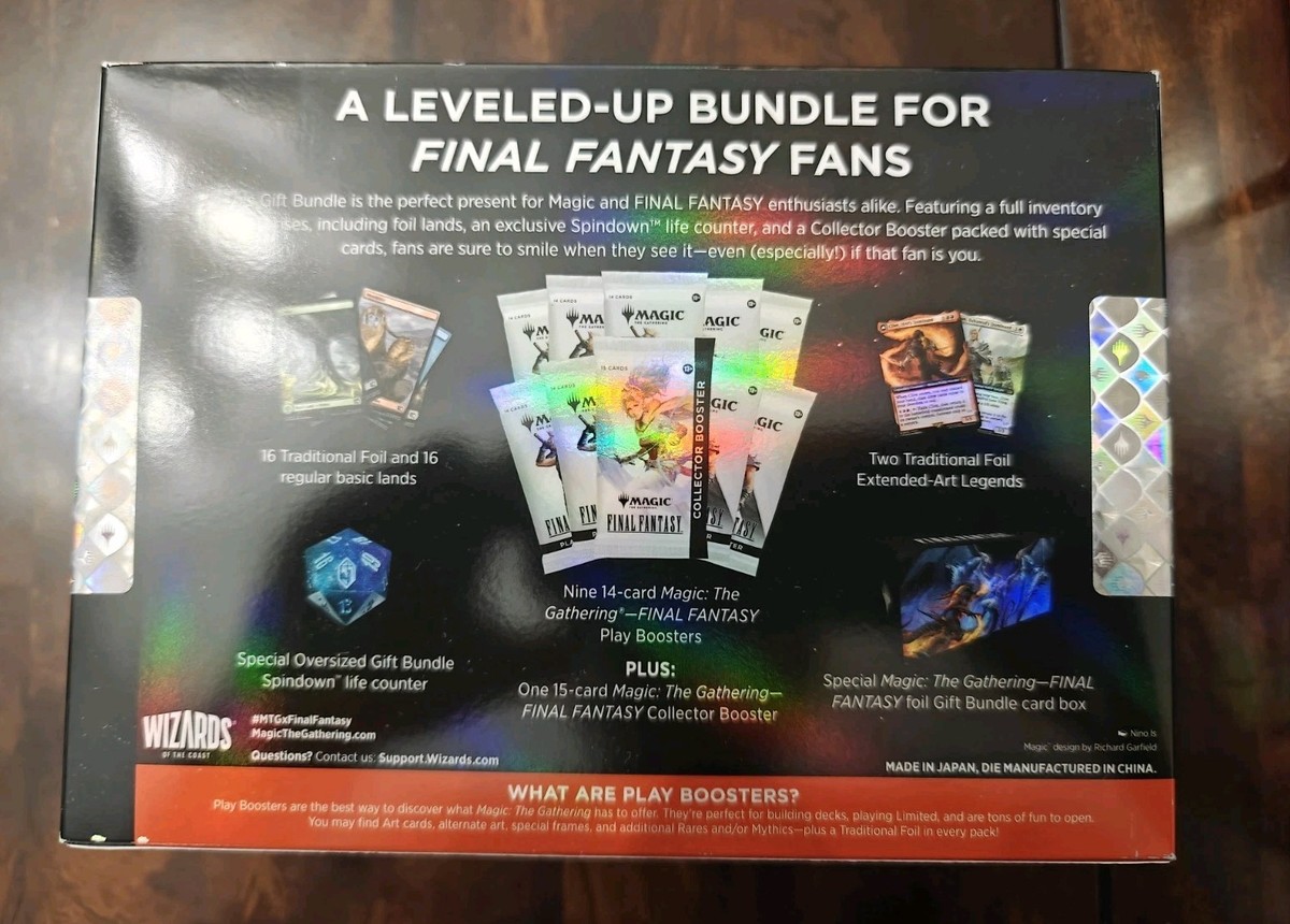 MTG/FIN/Bundle＆Gift Bundle/未開封/各1個 Magic - Final Fantasy - Bundle - Cardboard Garage