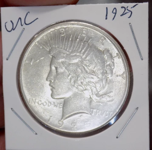 PEACE SILVER DOLLAR 1925 NICE 90% SILVER DOLLAR