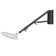 Ring Light Wall Mount, 4.3ft /51 inch Wall Ring Light Mount,180  Flexible Rot...