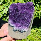 2.82LB Natural amethyst, quartz ore body Uruguayan amethyst crystal block — photo 1