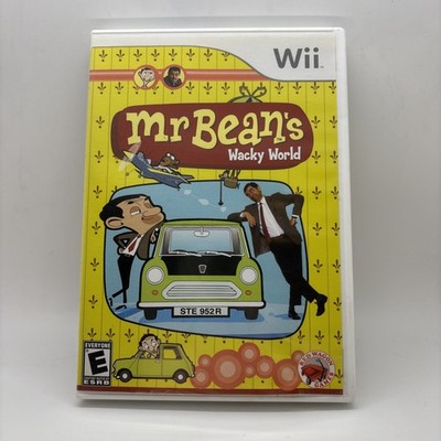 Mr. Bean's Wacky World (Nintendo Wii, 2011) Case And Manual Only- No Game