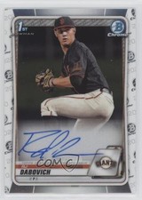 2020 Bowman Draft Chrome Draft Picks Auto RJ Dabovich #CDA-RDA Auto 00em