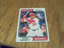 STONE GARRETT  ROOKIE  2023 TOPPS HERITAGE   BASEBALL CARD #644. rookie card picture
