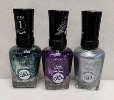 Lot Of Sally Hansen Miracle Gel Nail Polish Step 1. #674 #894 #898