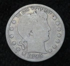 1895-S Barber Quarter * Semi Key Date * Great for a Book * 5892