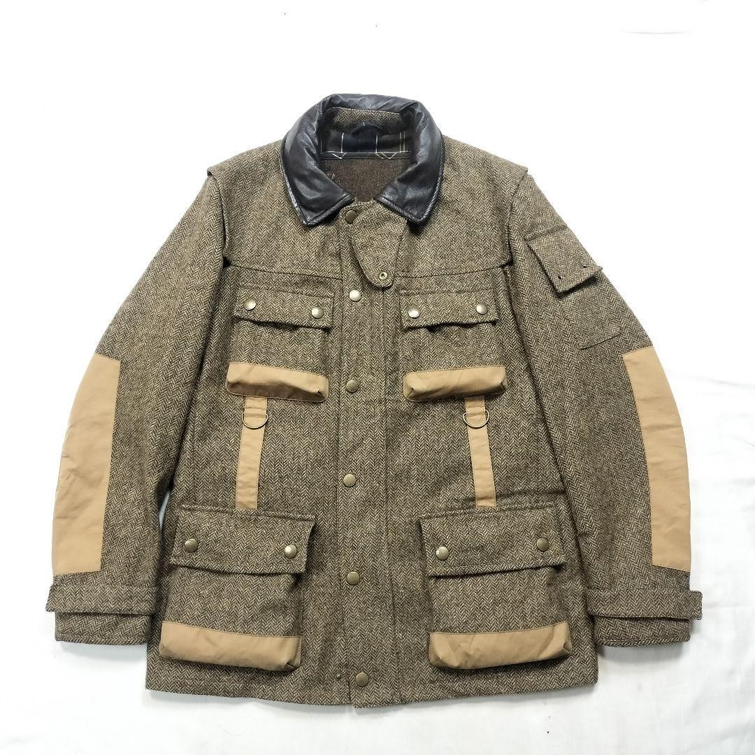 WOOL TWEED] Barbour Tokito Beacon Hunting Jacket Size L | eBay