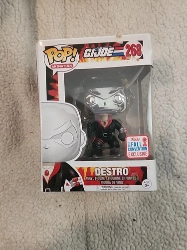 Funko POP! Animation G.I. Joe Destro #268 Toys R Us Exclusive Vinyl Figure