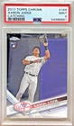 2017 Topps Chrome #169 Aaron Judge Catching Rookie PSA 9