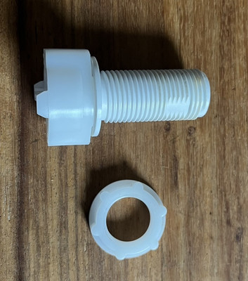 KUNSTSTOFFVERBINDER !!! für Fluidmaster PRO747UK 1/2 Zoll Seiteneinlass Spülventil