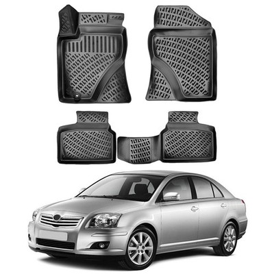Floor Mats fits Toyota Avensis 2003-2009 | Custom Fit Floor Liner for Cars 