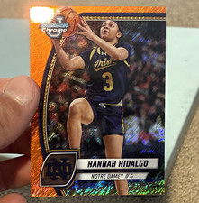 Topps 2024-25 Bowman University Chrome Hannah Hidalgo #26 (RC) Orange /65