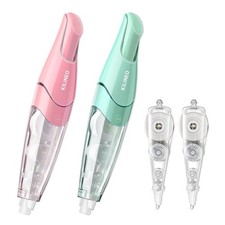 Refillable Retractable White Correction Tape, Pen Shaped White Smooth Pull Ou...