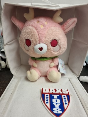 Plüsch Goals Cuddle Barn Dearie Erdbeere Hirsch rosa Plüschtier Kuscheltier 9,5 Zoll Neu