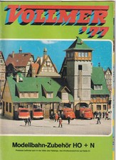 Vollmer 1977 Vintage Modellbau-Katalog '77 H0 Modelleisenbahn mit DM-Preisliste