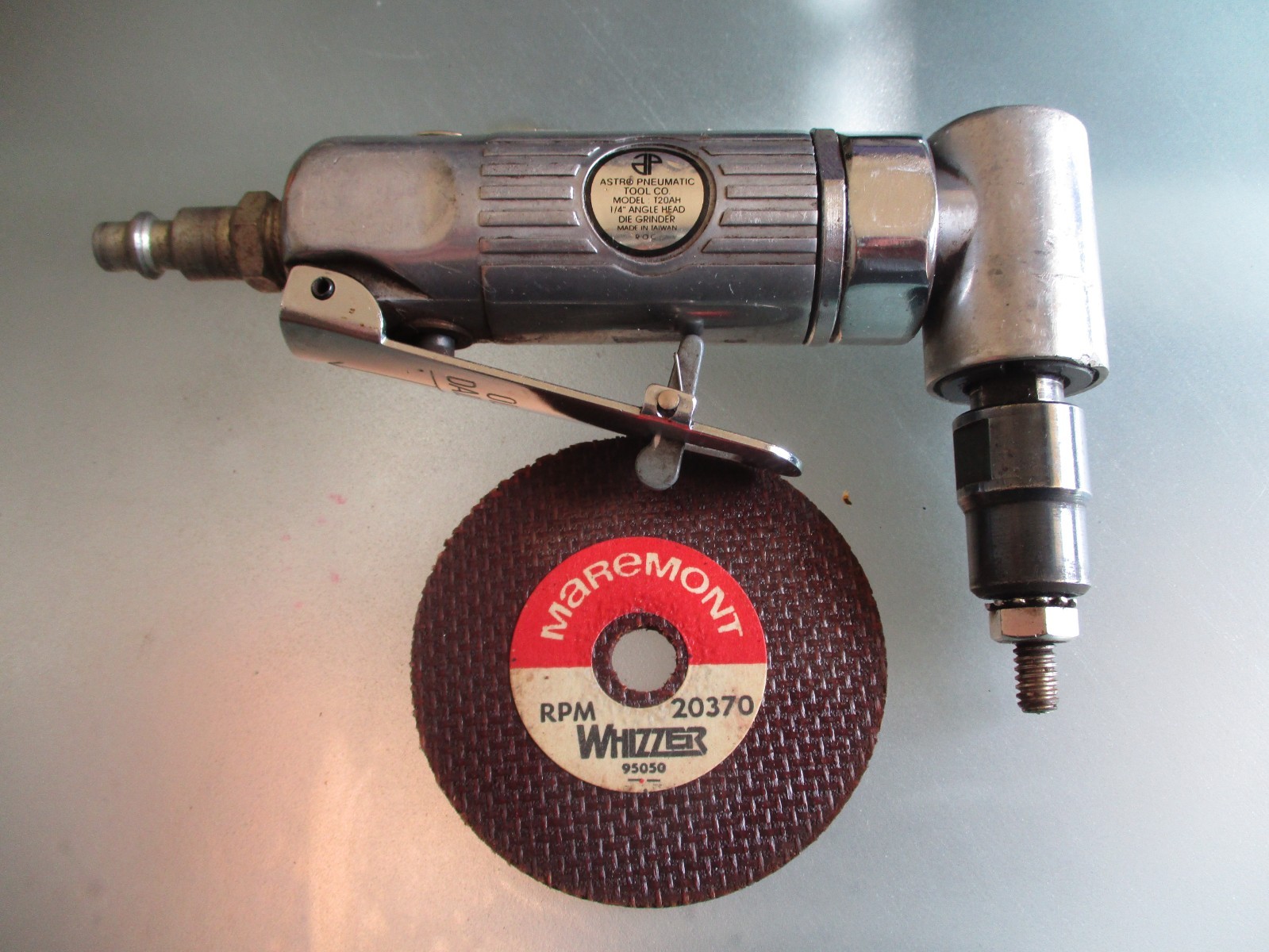 Astro Pneumatic Tool Company 1/4” Angle Head Die Grinder T20AH