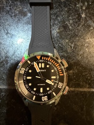 Men's Dive Watch, Fashion Mechanical Automatic Watches for Men, 20AMT Waterpr...