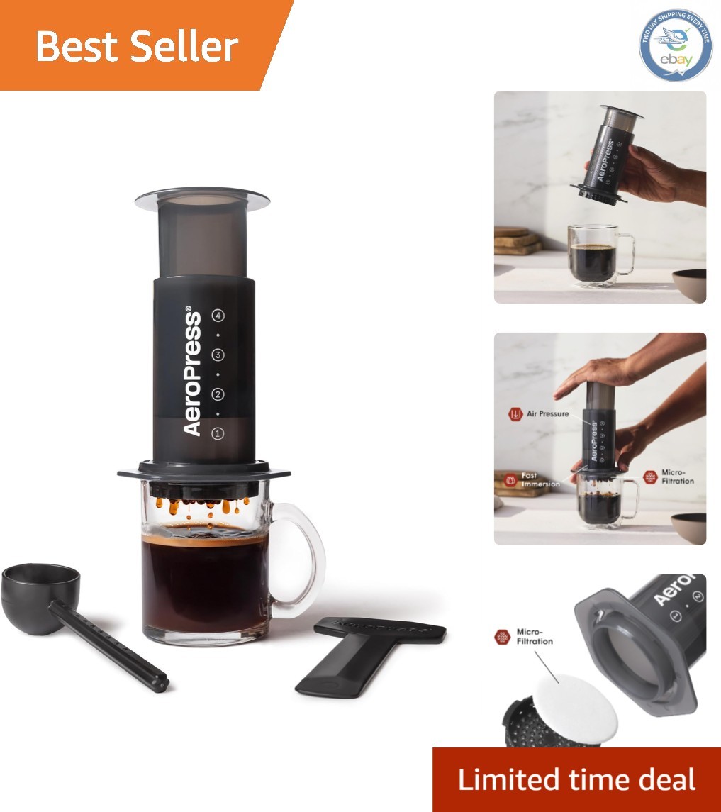 - Portable French Press, Pour-over & Espresso Maker