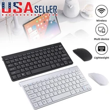 Bluetooth Wireless Keyboard And Mouse Set Waterproof For Mac Apple PC Computer