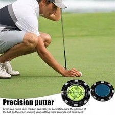 Golf Putt Ball Marker High Precision Round Green Reader Golfing Putting Aid