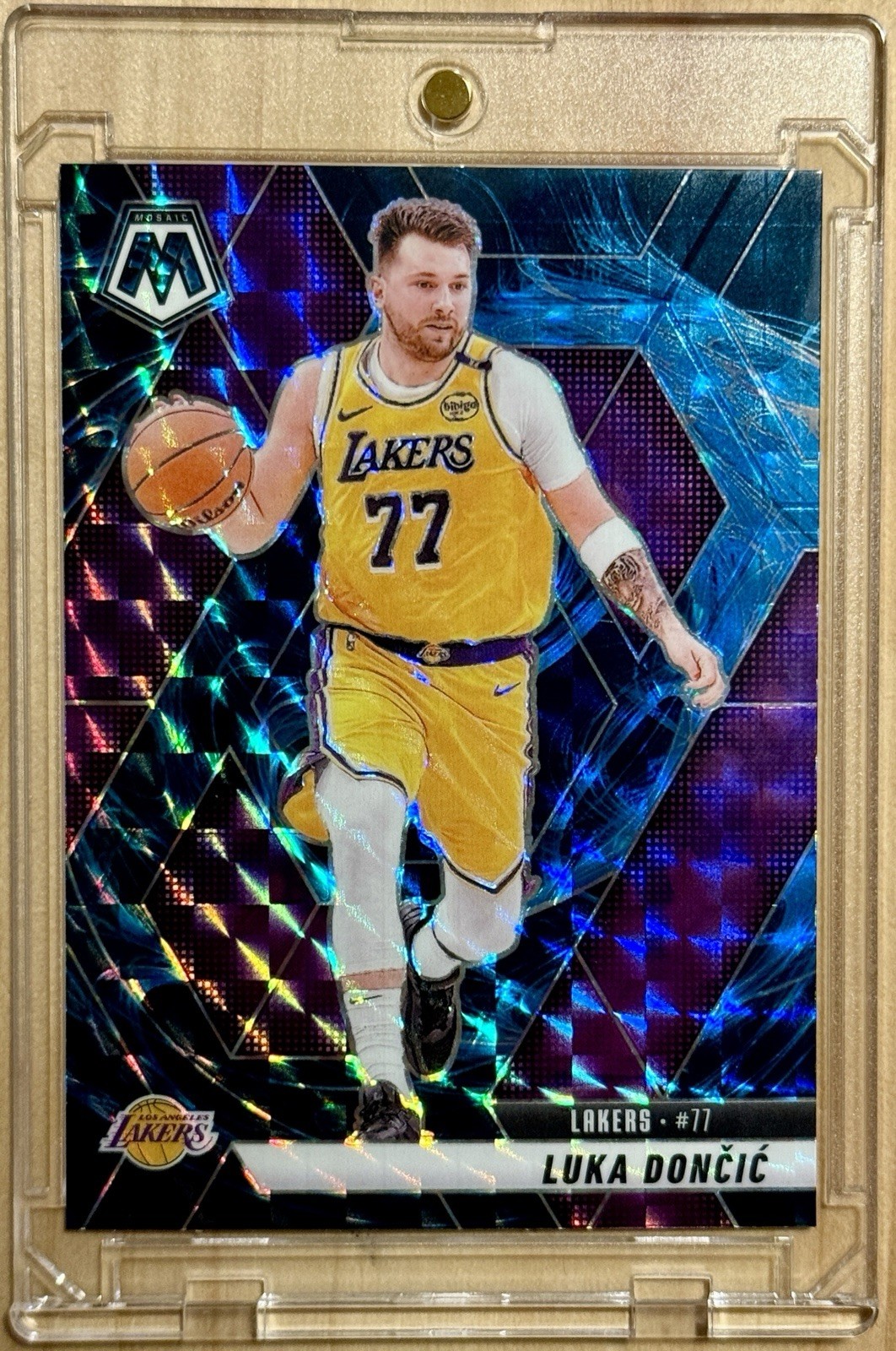 2024-25 Panini Mosaic NBA - Luka Doncic Genesis Case Hit SSP #100 LA Lakers