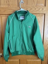 Vintage Swingster Pioneer Seed Full Zip Jacket Men s Size XL Green Farm
