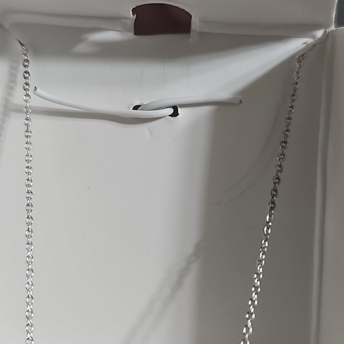 .925 Sterling Silver Pendant, Tinkerbell w/letter A on 18" Chain - Picture 6 of 8