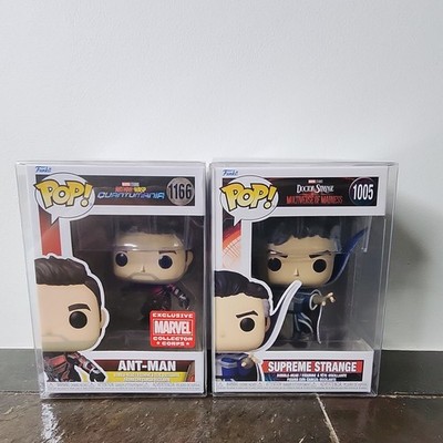 Funko Pop! Vinyl Marvel Ant-Man #1166 & Supreme Strange #1005 Exclusive Figures