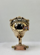 Vintage Brass Nautical Spotlight Lamp Mid Century Marine Search Light Fixture