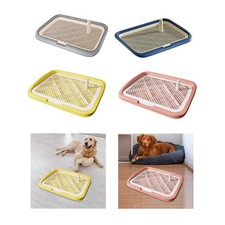 Dog Potty Toilet with Removable Net Splashproof Dog Pee Pad Holder Dog Potty Pad
