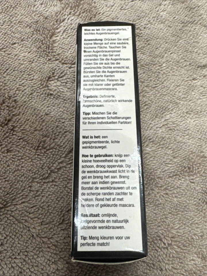 1 NYX Waterproof Eyebrow Gel EBG02 Chocolate 0.34 oz New In Box Sealed - Image 2 of 4