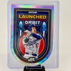 SHOHEI OHTANI 2025 TOPPS CHROME LAUNCHED INTO ORBIT REFRACTOR