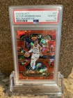 2023-24 Panini Select Victor Wembanyama RC #87 Red Ice PSA 10 Spurs