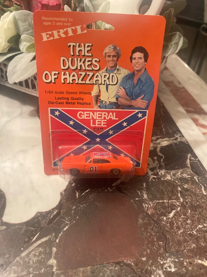 De colección ERTL 1981 Dukes of Hazzard General Lee escala 1:64 - nuevo Foto 3 de 3